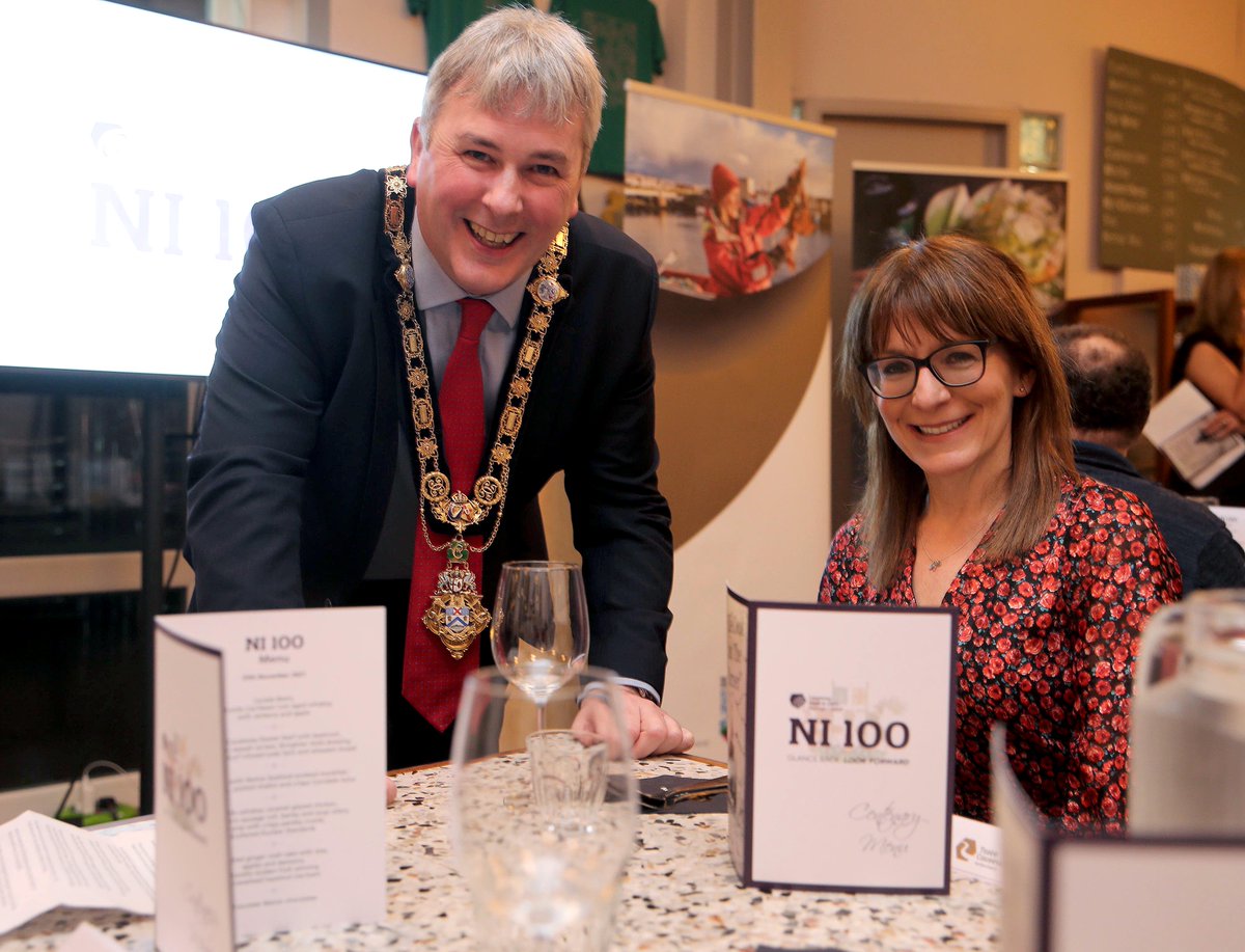 A celebration of local produce has been held in the beautiful surroundings of the Arcadia.

The evening, led by Paula McIntyre, was organised as part of our NI 100 programme.

Read more bit.ly/3DbLETM
Thank you to everyone who contributed to this very special occasion.