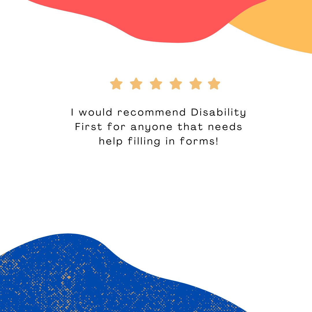 DisabilityFirst's tweet photo. Here are just a few reviews from those who have received support from our charity. We are proud of what we do and will continue to keep up to date with the latest news and advice for disabilities and long term health conditions to provide the best service!
#disabilityfirst https://t.co/6Gtj7adljZ