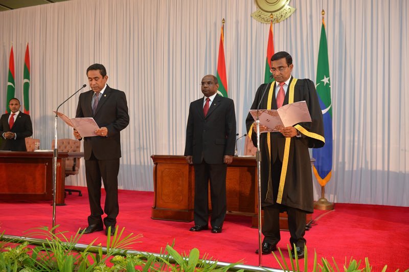MJameelAhmed's tweet photo. A historic victory against a regime that employed all illegal tactics to frame Prez Yameen. As a free man, Prez Yameen will help our country to regain its pride as a sovereign &amp; Islamic democratic nation. Congratulations to all members of the legal team &amp; to all his supporters. https://t.co/LMtA4cUhnU
