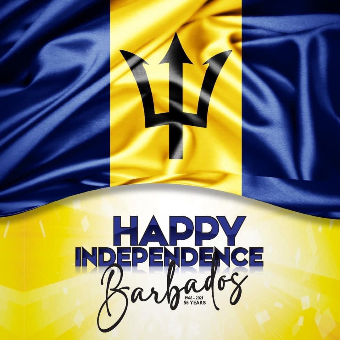 Happy 55 Independence Barbados!! 

#Republic #IndependenceDay #Barbados #Bim #proudBajan