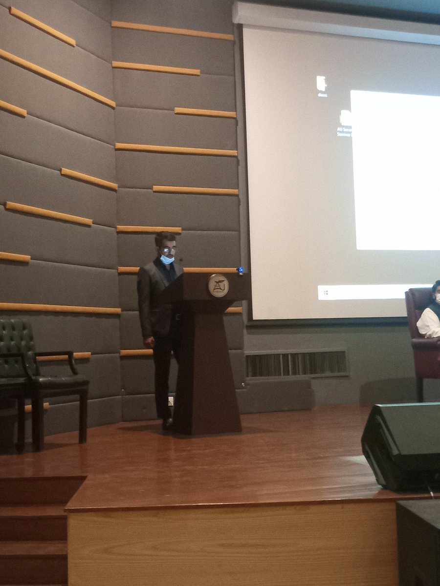 Rabz_729's tweet photo. 📢Panel: 4
🎙Mr. Muhammad Bilal, MS Scholar,  shares his analytical and academic views on the "Artificial Intelligence and it's National Security Implications for Pakistan" 
Says, "Intelligence agencies can use AI to identify threats and advance their potential"
#IntlConference21 https://t.co/NdbbeTQhze