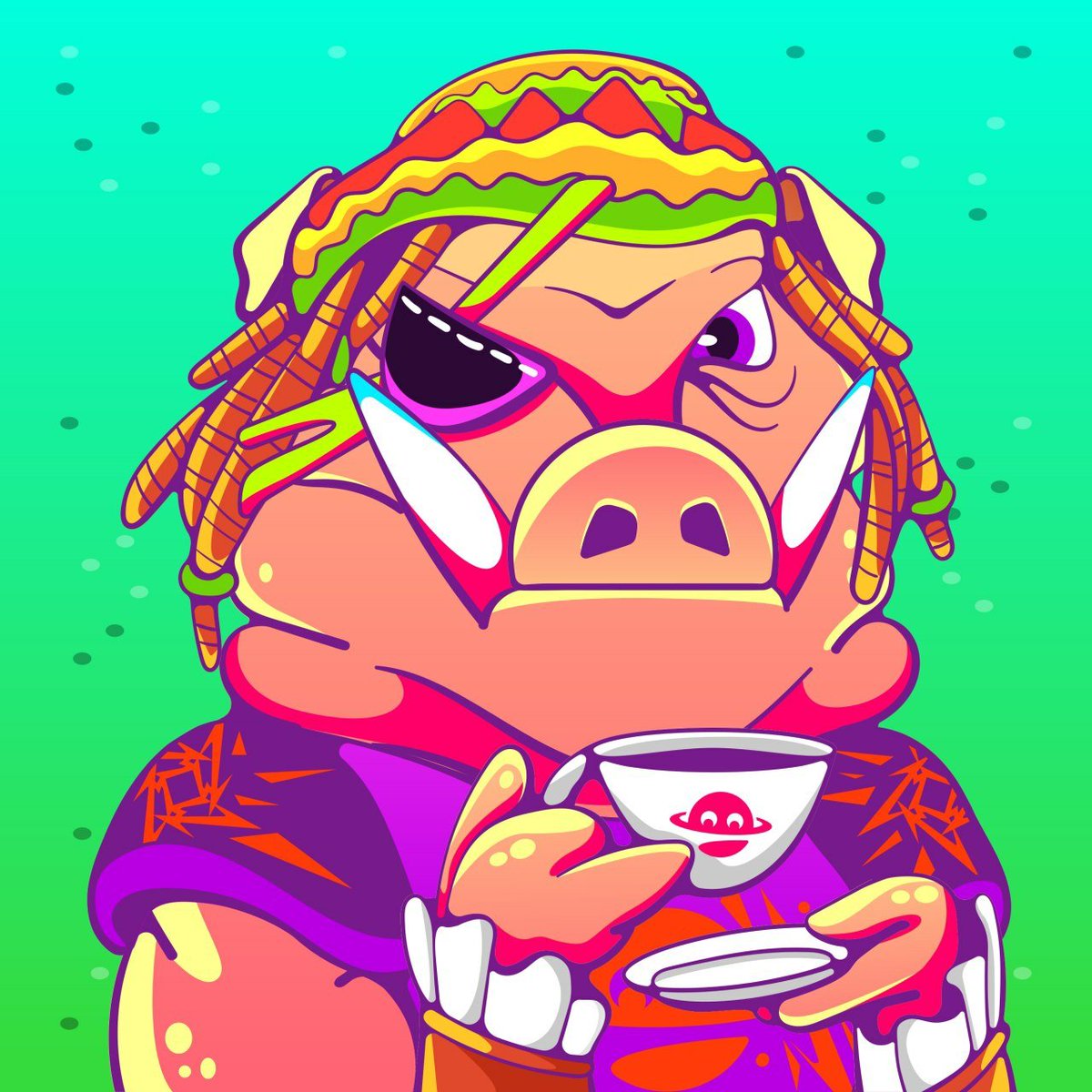 "Chill down man, mint nft everyday"

#NFTCommunity #PiggyCrewNFT