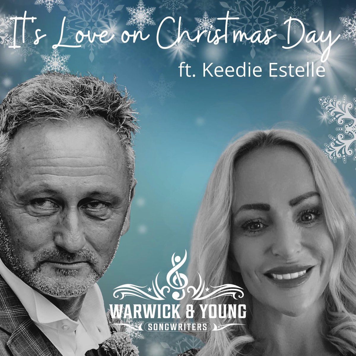 AdrianWarwick8's tweet photo. @WarwickandYoung our digitally remastered christmas song ft: @keedieEstelle out now… details for streaming and download and watch coming soon… https://t.co/pFPF07lVw3