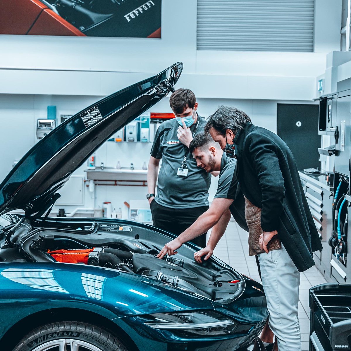 Winter Is Coming❄️

We held our winter service clinic at the weekend, a perfect chance for our clients to have a one to one experience with our Technical Team. 

Making sure your Ferrari is performing at its peak over the winter months is our priority.

#graypaulferrariedinburgh
