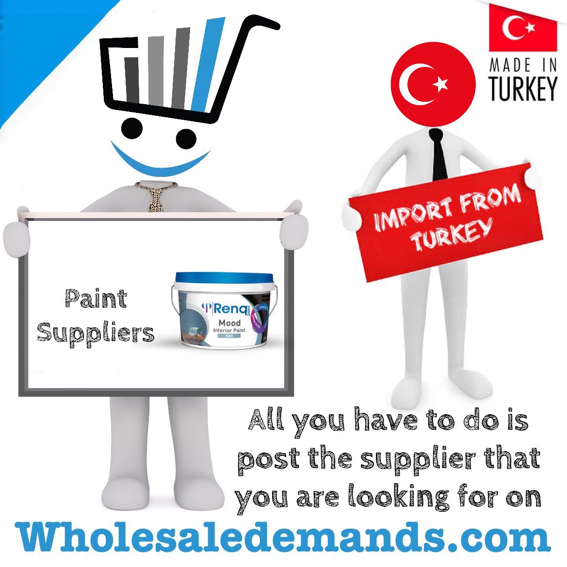 Wholesaledemand's tweet photo. Post your demand on https://t.co/LkVr2uGqAi
Import paints from Turkey.
#b2b #paint #interiorpaint #exteriorpaint #paints #business #wholesale #madeinTurkey #importfromturkey #interiorpainting #exteriorpainting #epoxy #wallpaint #wallpaintings #paintbrush #painting https://t.co/2ISympuVYR