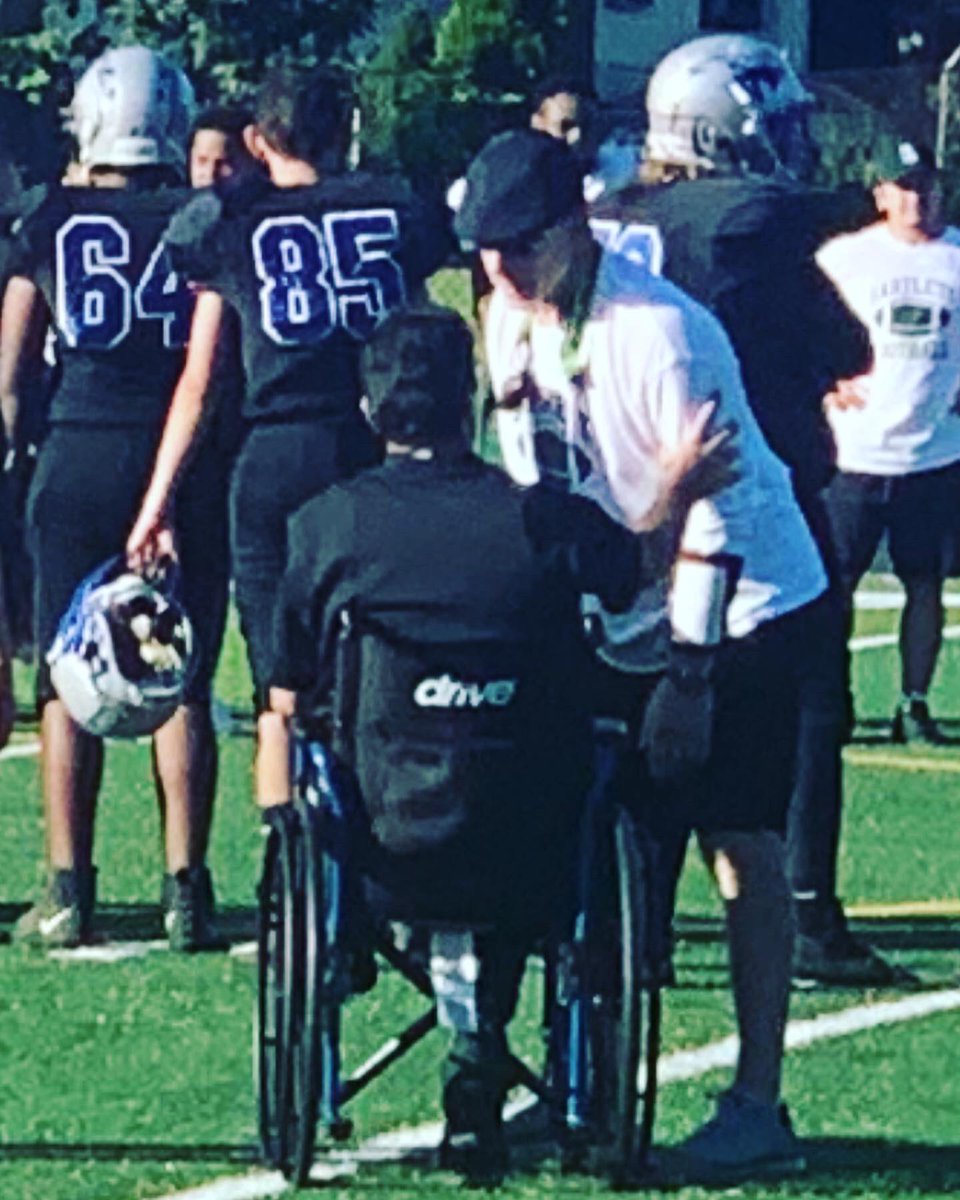 A final look at my WTHS Eagles this year. Leaves me feeling proud. 8-3 What a group &amp; what unbelievably tough/resilient seniors we had. A great corp will be back next year. I learned a lot about myself, my football team, &amp; my family! They’re all I got &amp; they’re all I need! 🏈🦅❤️