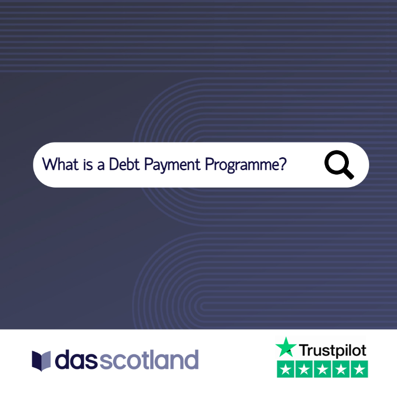 DASScotland's tweet photo. What is a #DebtPaymentProgramme?
Visit our website to learn more about the #DebtArrangementScheme in Scotland or send us a DM & we'll answer any questions you have in confidence.
💬 https://t.co/OuyPqXOZdU
💻 https://t.co/r9QaT0bg0U
📞 01412416299
🛡️ Powered by @TrustDeedScotl®
