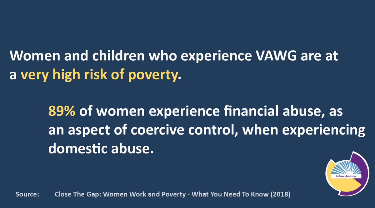 Domestic abuse isn’t always physical. Financial abuse and coercive control are also types of violence against women.

For help, call <a href="/womensaidSL/">Women's Aid SL & ER</a>  0141 404 0015 (Mon-Fri 9-5) or the
24-hour helpline 0800 027 1234 

#WhatWillYouDo #16days #16daysofaction