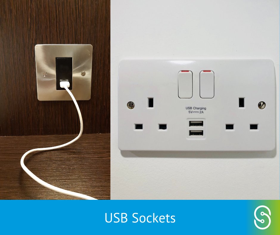 s_electricians's tweet image. These USB sockets are a great addition to any home freeing up a plug.  We can install these for you.  A quick easy job 😀

#usbsocket #sheffield #socketusb