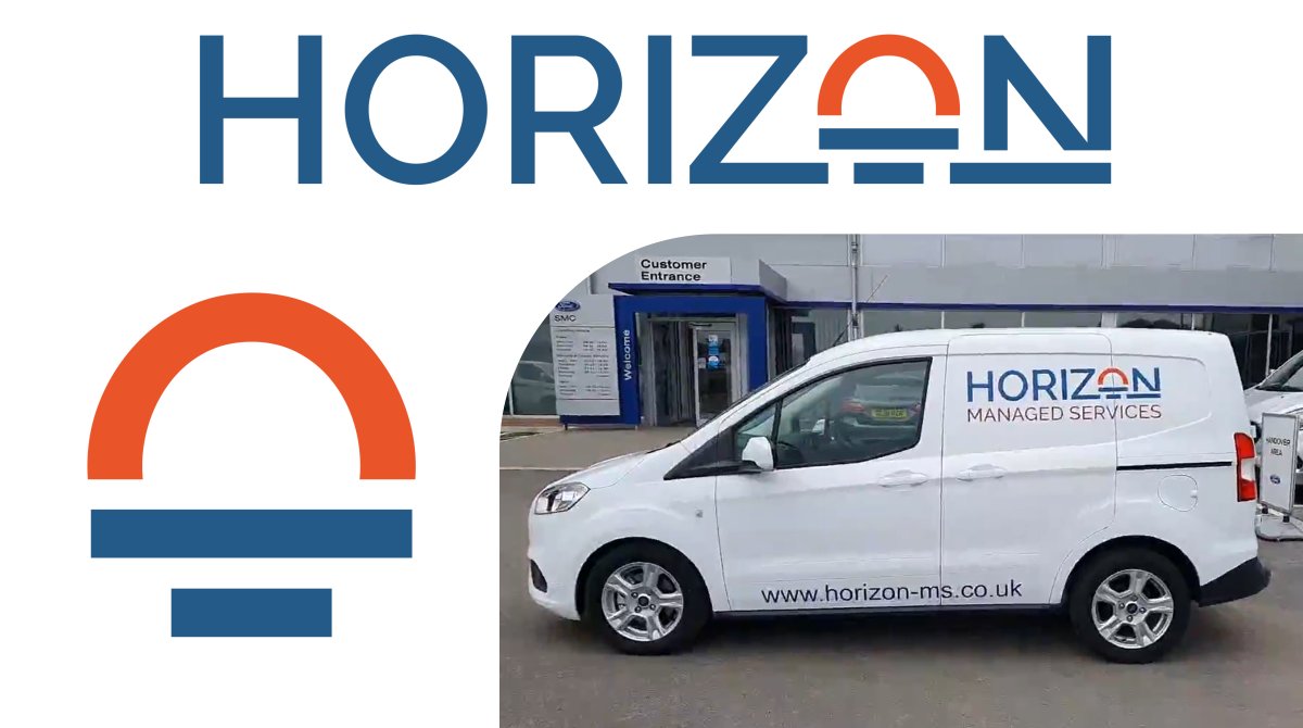 A new #dawn is rising! At MAD Ideas we love to spark your imagination and make your ideas #inspirational.
Tech start-up Horizon Managed Services now ready to roll and patrol with their iconic new Horizon #logo applied to vehicles, #signage, clothing &amp; more.
#madideas #designlife