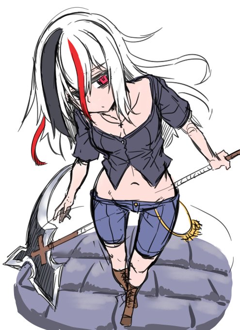 個人的なお気に入りはこれなんすがね…
#今月描いた絵を晒そう 