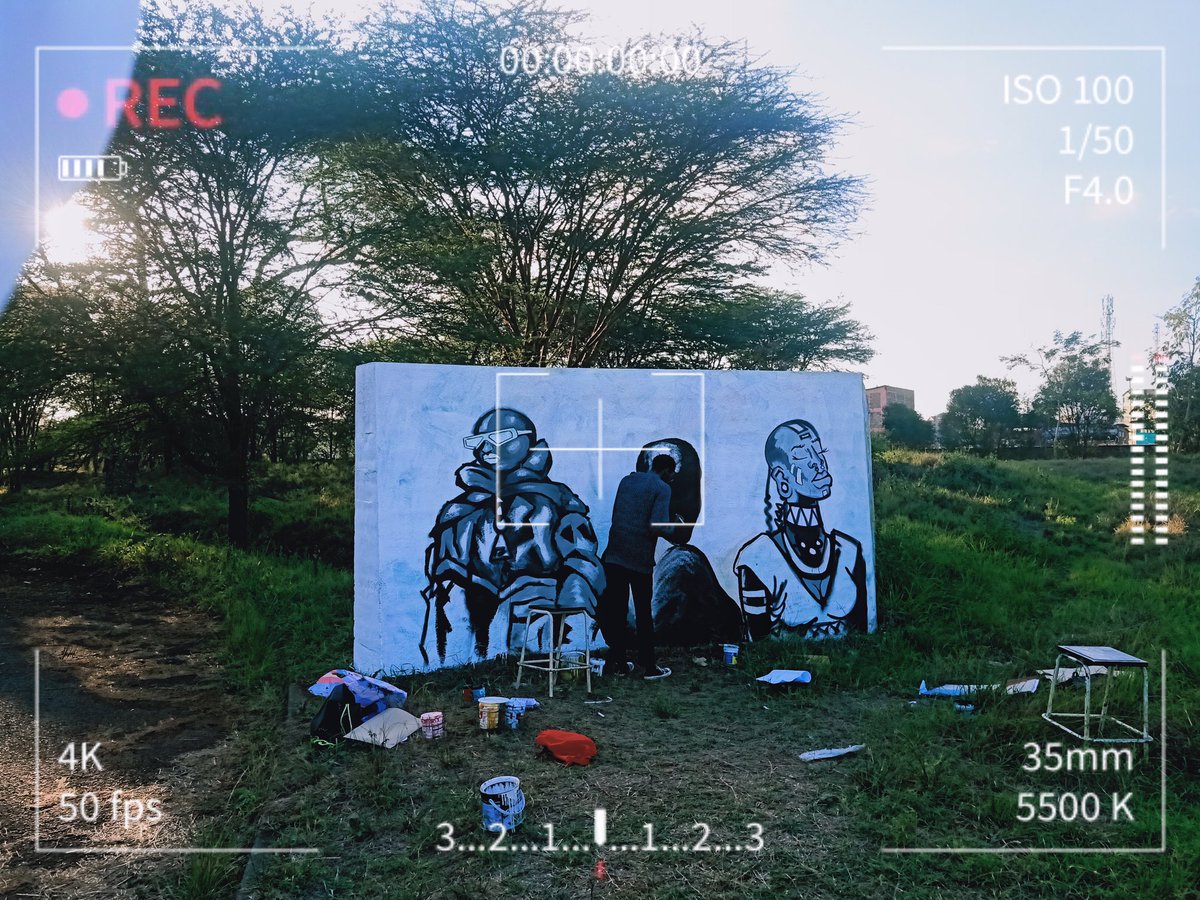 mianane_'s tweet photo. You guys arenโt ready for the next mural weโre about to drop. Stay tuned to catch the making of this project๐ฅ๐ฅ coming soon to a screen near you ๐ #keepit800 #muralists #kenyanartists #sooninane https://t.co/HfYilwDdjm
