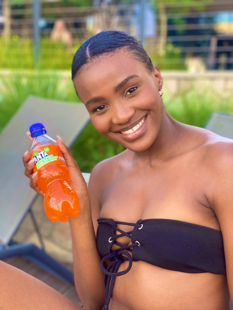 Tshegow_B's tweet photo. I am so excited to be sharing and colouring my fun moments with  @FantaFunZA  .My swims are so much better with my favourite Fanta.  #ColourEveryMoment #Ad https://t.co/oHNeeaj72b