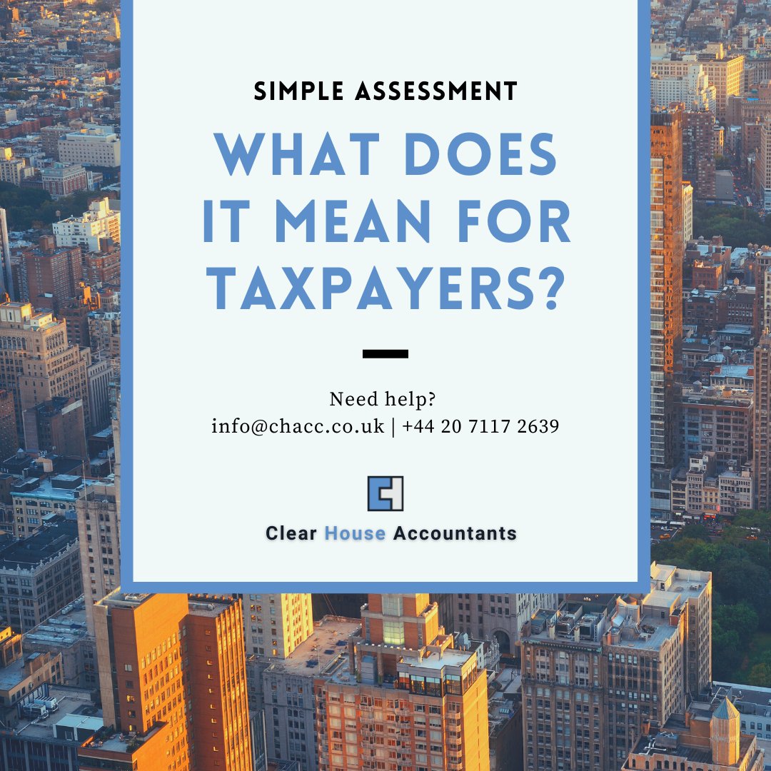 #SimpleAssessment is an easy & convenient method of collecting taxes. Payments under Simple Assessment are made online via your Personal Tax Account or by sending a cheque made payable to ‘HM Revenue and Customs only’. Read this in-depth guide for details.
bit.ly/3xQqSIx