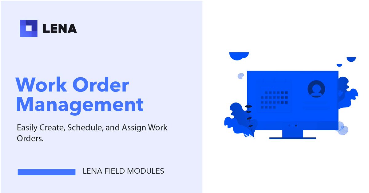 Manage your operations in just a few clicks with Lena Field's advanced work order management process. 
lenasoftware.com/en/products/fi…
#workordermanagement #fsm #fieldservicemanagement