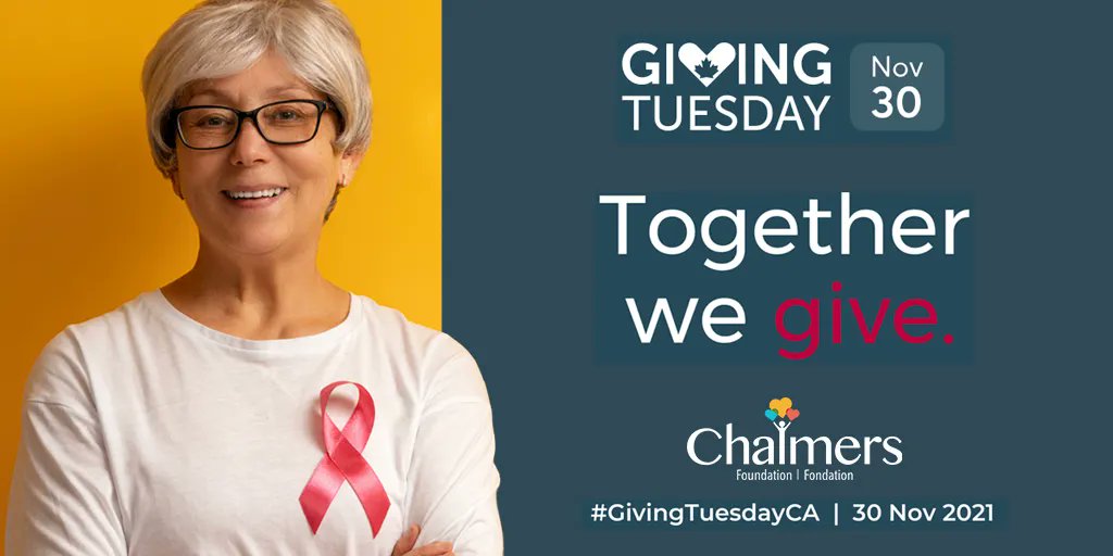 Today is #GivingTuesday - the world’s largest generosity movement! Help us purchase a 3D Digital Mammography Machine for the Dr. Everett Chalmers Regional Hospital. Donate today at buff.ly/3COm7jo - your generosity can save lives. #MammogramsMatter #GivingTuesdayCA