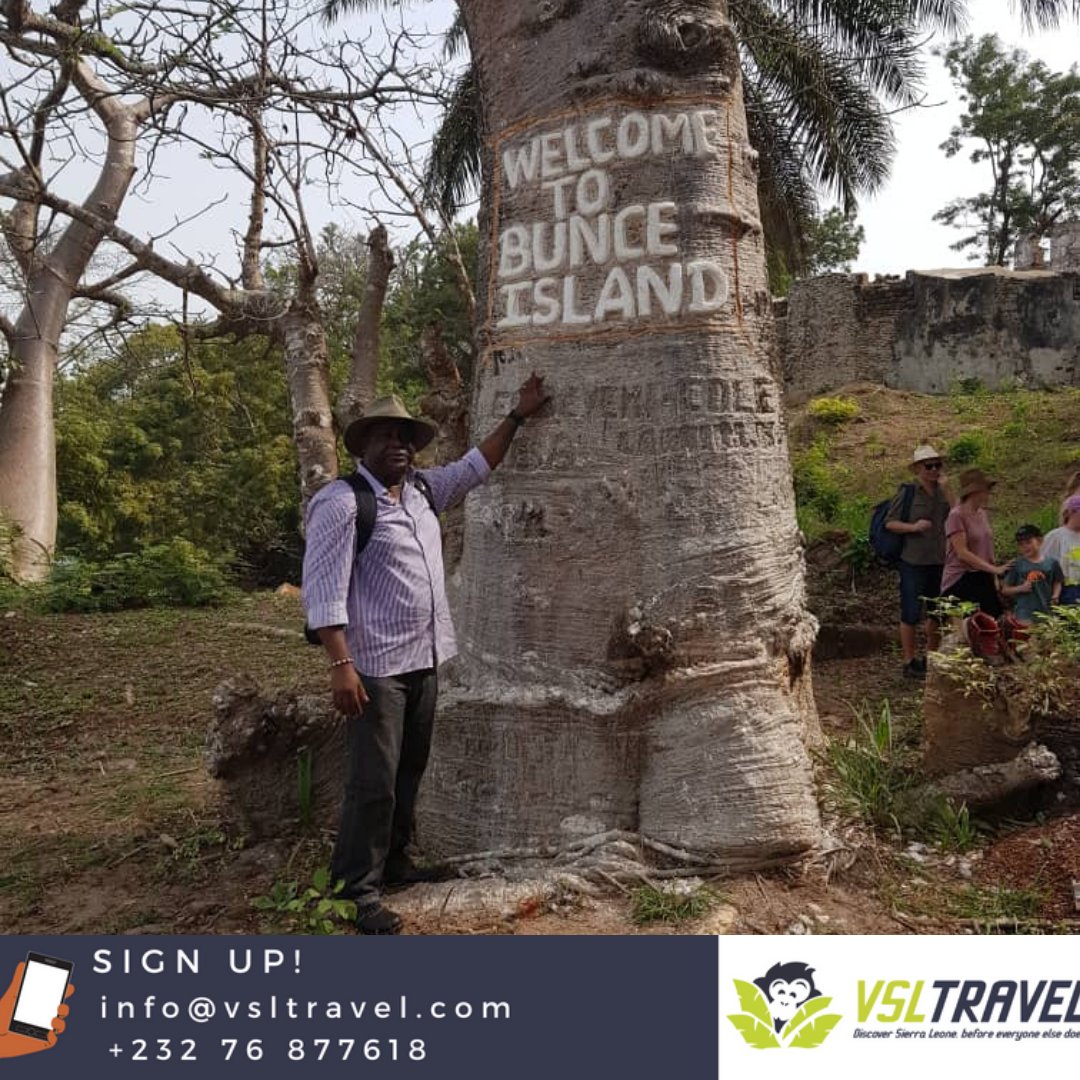 VisitSL's tweet photo. Have you ever been to #BunceIsland &amp; #TassoIsland? If yes, tell us your experience. If no, what are you waiting for? Join us this Sunday and experience one of the most historical sites in #Freetown.

Price- Le750,000 
Time- 9am PROMPT
C U There! #vsltravel #salonetwitter #salone https://t.co/JNXGIL7d67