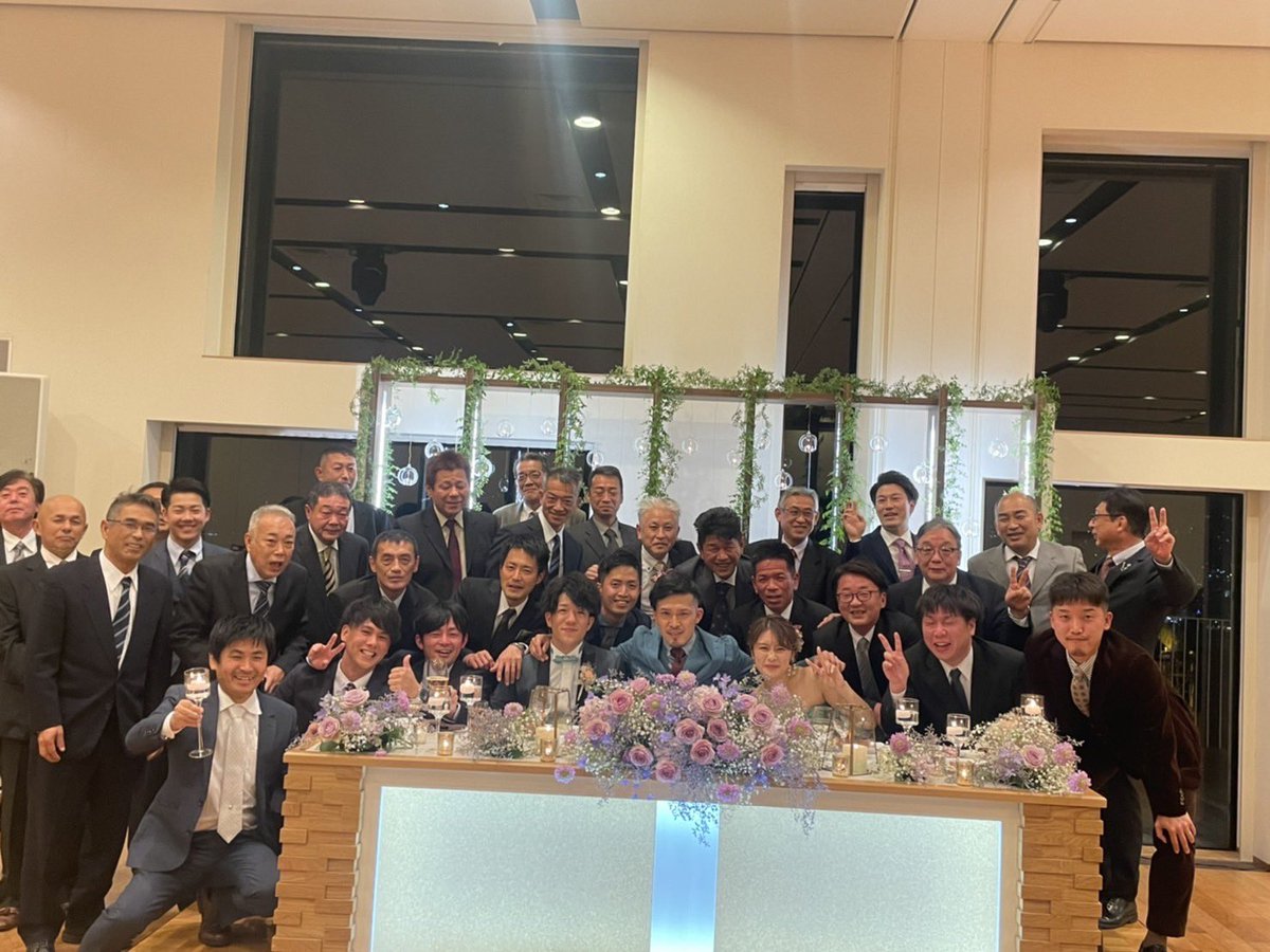 17_nose's tweet photo. 最高の結婚式でした🤵‍♂️👰
皆さんありがとうございました🙇‍♂️ https://t.co/eoAUoB20jk