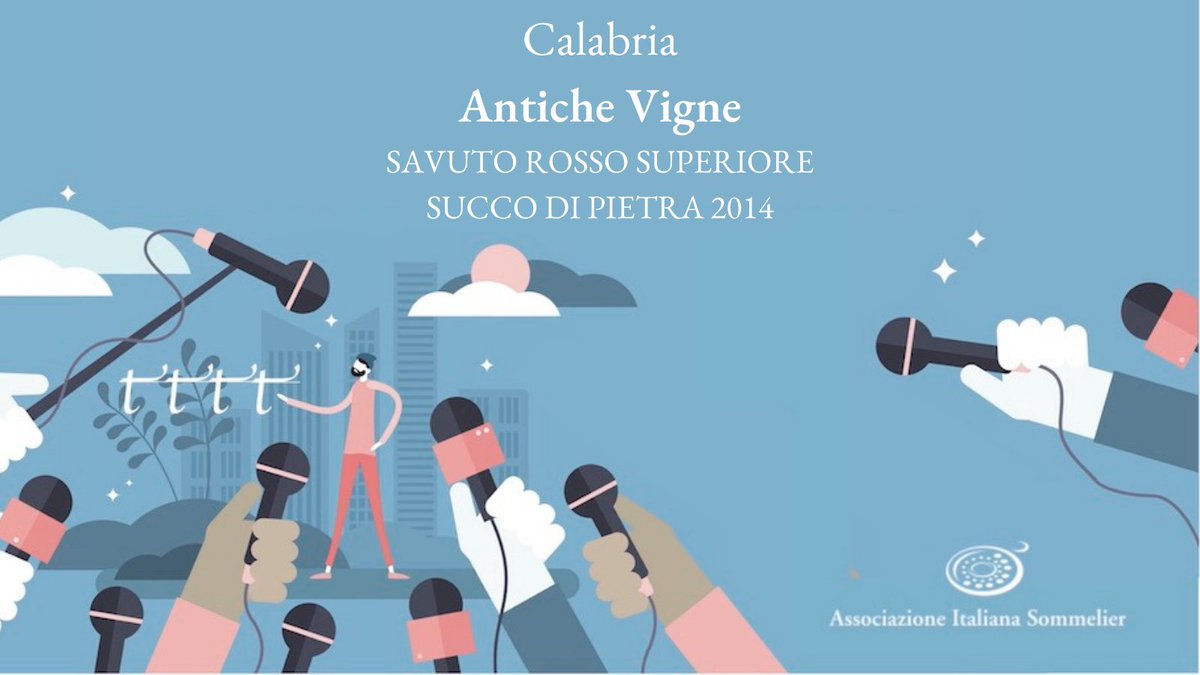 Il Tastevin #aisitalia della guida #vitae2022 per la Calabria va al Savuto Rosso Superiore Succo di Pietra 2014 di Antiche Vigne. <a href="/AISCalabria/">AIS Calabria Official</a>