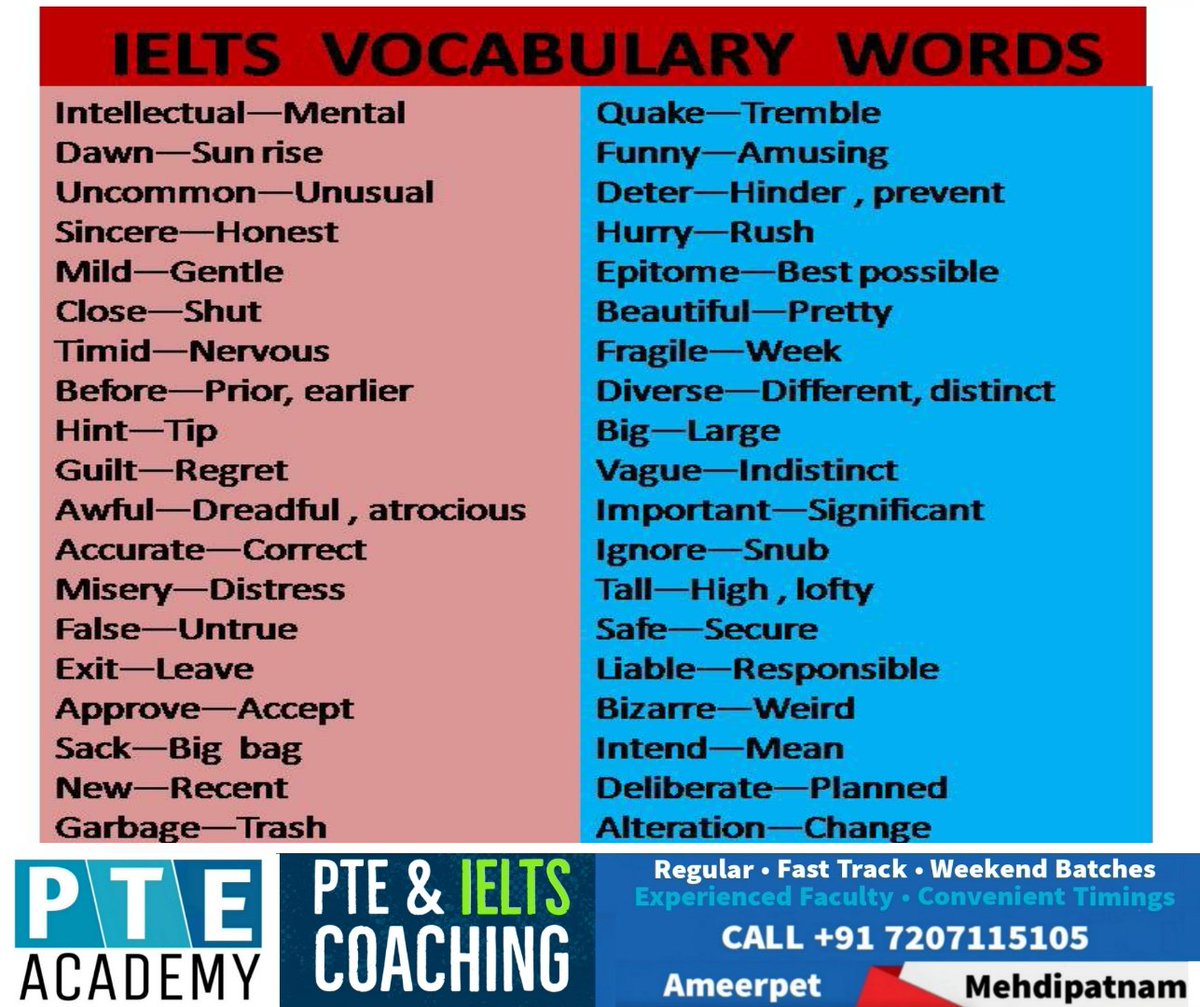 collocations #ielts #english #idioms #vocabulary #phrasalverbs  #englishgrammar #englishlearning #phrases #ptepreparation #writing  #listening #teacher #ieltspreparation #adverbs #learnenglishwithme  #englishteacher #differentwaytosay #pte https://t.co ...