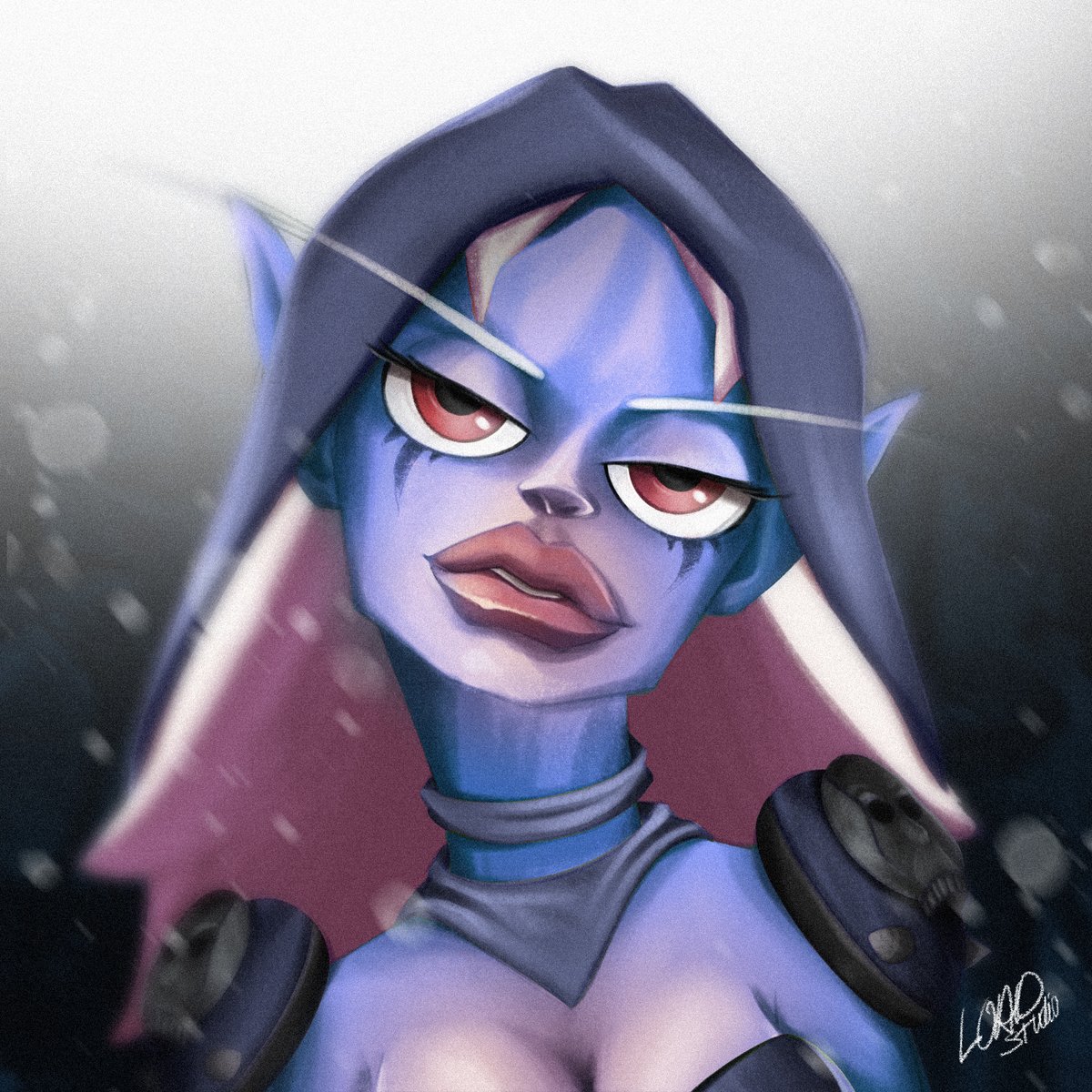 load_studio's tweet image. Second Portrait caricaturé de Sylvanas pour @MrZryx 

💛&amp;amp;🔃 appréciés !

#graphiste #illustrateur #dessin #avatar #WoW #Sylvanas #sylvanaswindrunner #worldofwarcraft #Warcraft #warcraftart #pp #rt