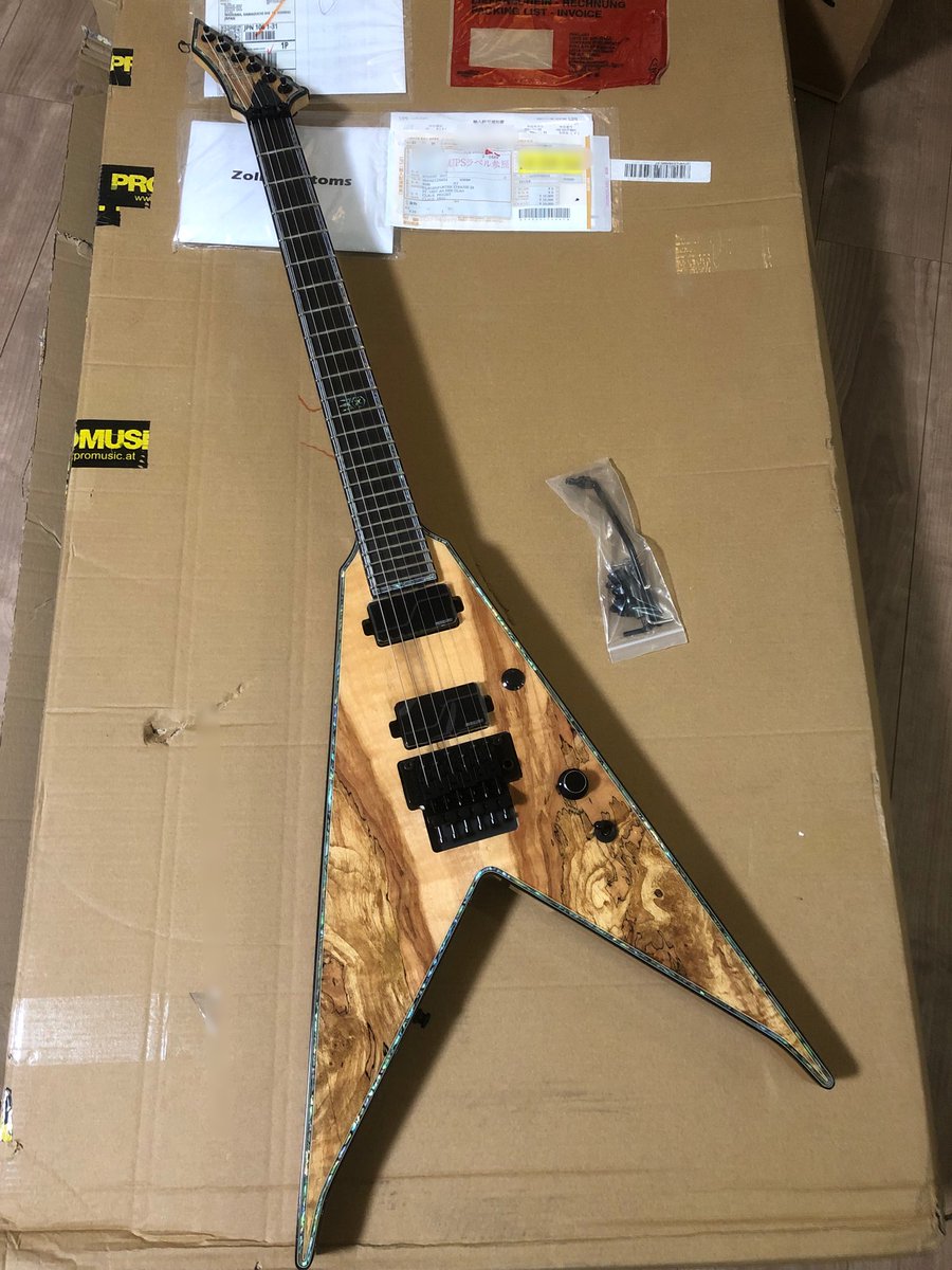 kohei_crucified's tweet photo. ギターキター!!!
日本の代理店が取り扱ってくれないから巡り巡ってオーストリアの楽器屋から買ったよ!
マトリョーシカばりに梱包されてきた
お礼を言いに行きたいなw
#bcrich
#jrv
#exotic
#promusic
#crucified https://t.co/Ic3ICJ6r1P
