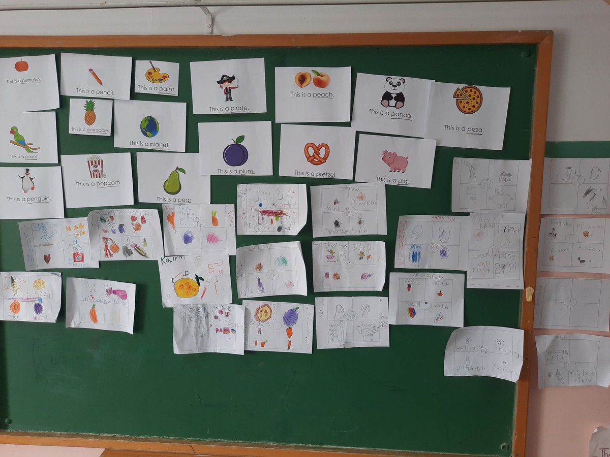 KG3A learners were busy today drawing and writing pictures that start with letter "Pp" <a href="/Hhhsinfo/">Houssam Hariri HS</a> <a href="/tbaassiri/">Tharwat Baassiri</a> <a href="/DaraziFarah/">Farah Darazi</a> <a href="/TawilNoor/">Noor Taweel</a> <a href="/rashakaadan/">Rasha Kaadan</a>