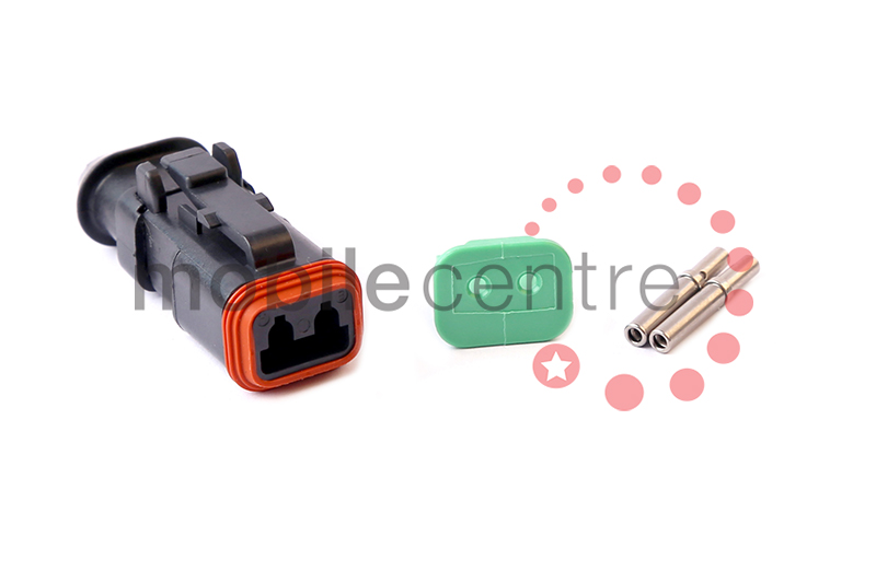 Struggling to source genuine two way DT06-2S Deutsch plugs?

We have the standard and heat shrink boot version in stock ready to ship either as a complete connector kit or housing only.