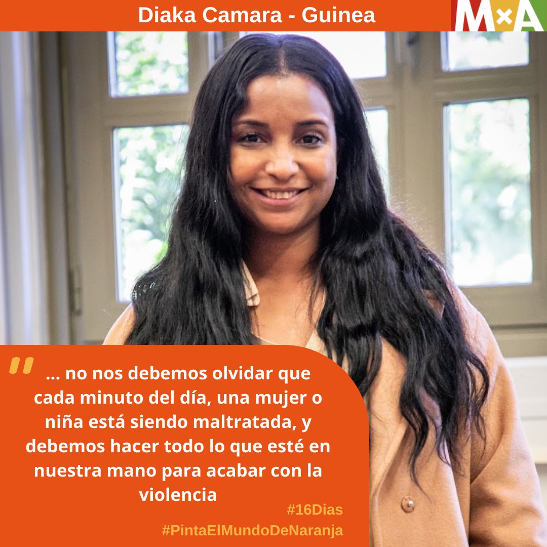 MujeresxAfrica's tweet photo. End Violence against Women Now!
¡Pongamos fin a la violencia contra las mujeres YA!
#16diasdeactivismo #16DaysofActivism #OrangeTheWorld #PintaElMundoDeNaranja #programaraisa https://t.co/0rkUUpDzaj