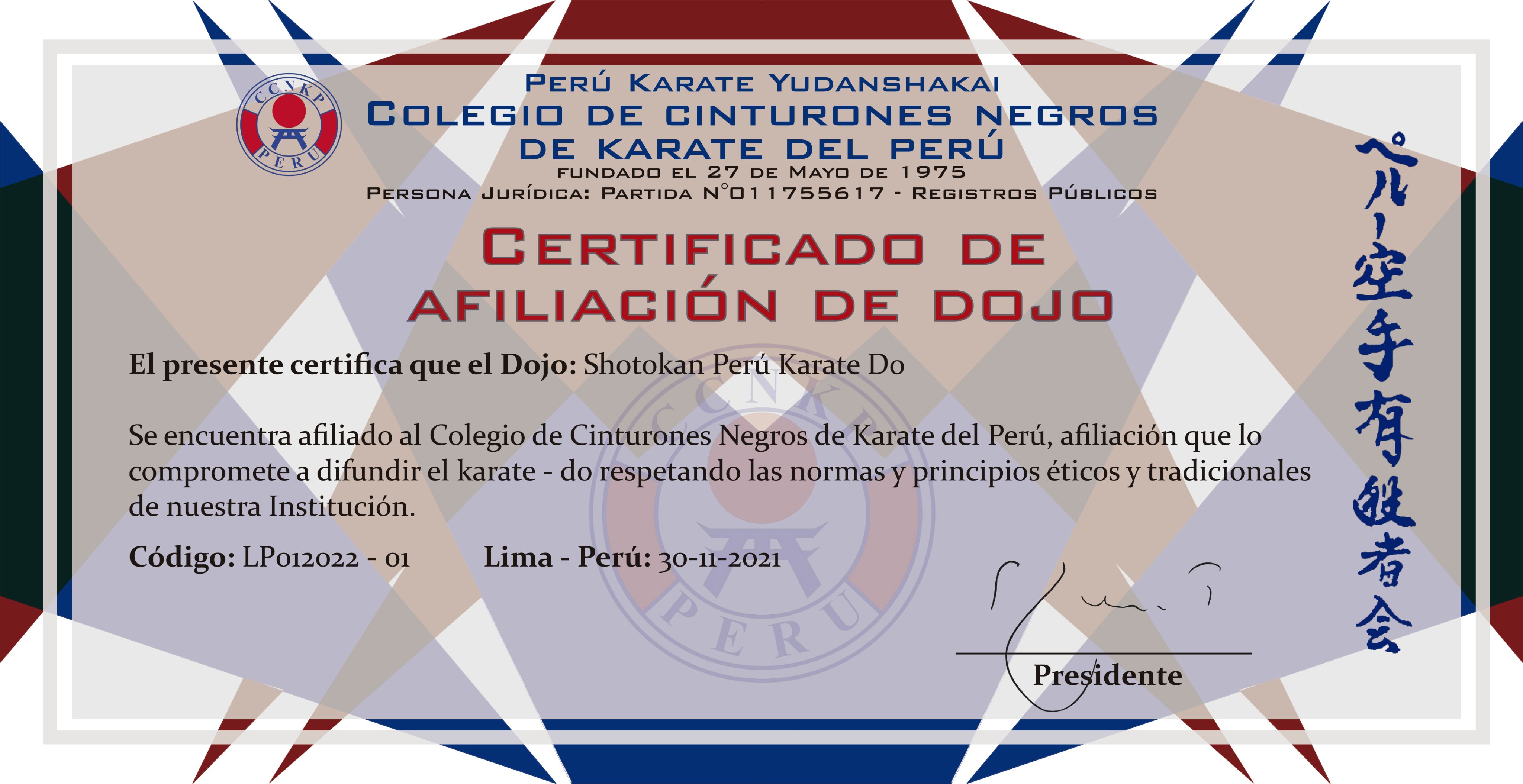 Hay una tendencia Audaz rural تويتر \ CCNKP على تويتر: "Perú Karate Yudanshakai - Colegio de Cinturones  Negros de Karate Del Perú Presenta a la comunidad del Karate Nacional e  Internacional a sus Dojos oficialmente afiliados: Dojo