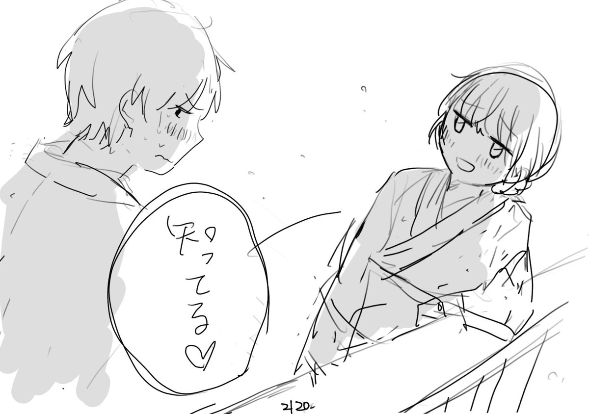 ネーム初稿と完成版の比較 