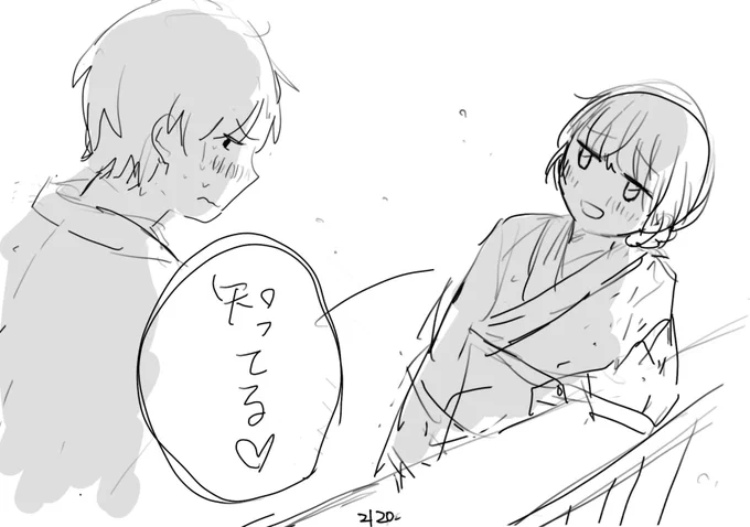 ネーム初稿と完成版の比較 
