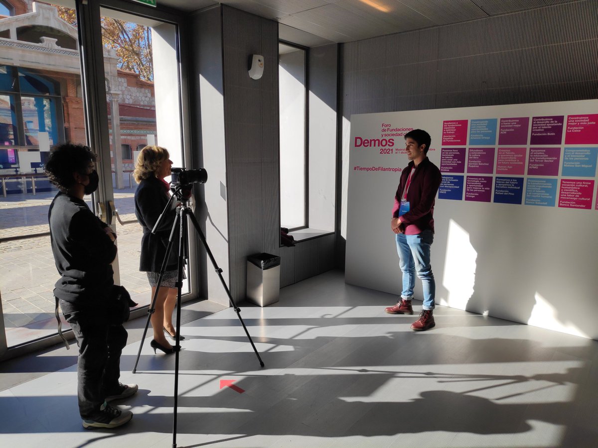 fundceri's tweet image. Nuestro #equipo asiste hoy a la V edición de @foro_demos , el evento de referencia en España del sector fundacional #Demos2021 #TiempoDeFilantropia