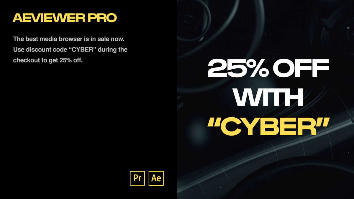 motion_land's tweet photo. #AeviewerPRO and #AepToMogrt tools are on sale!
Don't miss a chance to get them with a 25% discount on @aescripts 

https://t.co/idI354z9qd
https://t.co/LJ1wX5vBMb https://t.co/ZjWxspJBcA