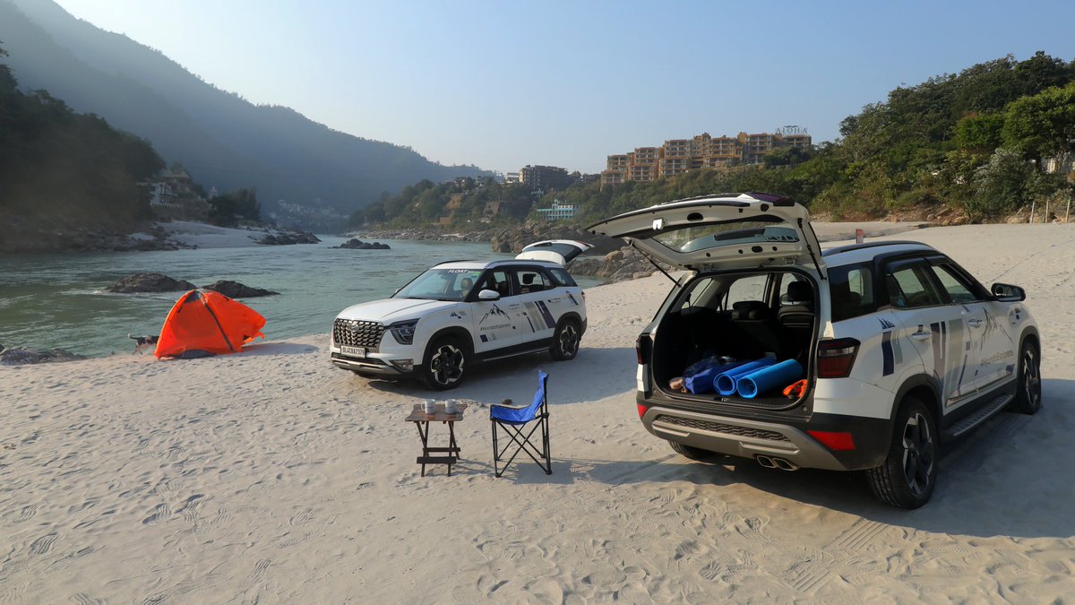 HyundaiIndia's tweet photo. The first edition of #HyundaiExplorers, India’s No. 1 SUV manufacturer community, was full of adventure &amp; joy. The tribe of explorers returned with rejuvenated soul and memories of a lifetime. To know more: https://t.co/TC0ytPXi1J https://t.co/zPm1Gxktma
