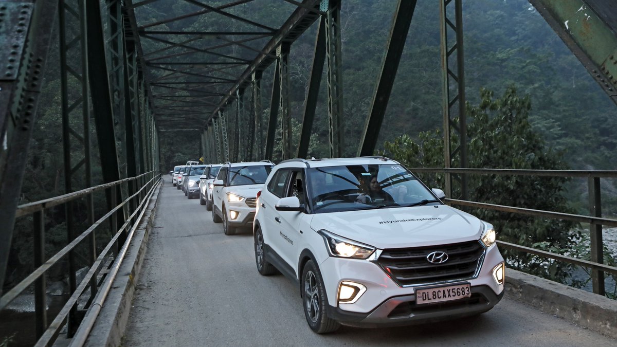 HyundaiIndia's tweet photo. The first edition of #HyundaiExplorers, India’s No. 1 SUV manufacturer community, was full of adventure &amp; joy. The tribe of explorers returned with rejuvenated soul and memories of a lifetime. To know more: https://t.co/TC0ytPXi1J https://t.co/zPm1Gxktma