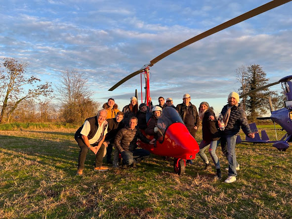 MagniGyrosrl's tweet photo. Last Friday our friend and pilot instructor David Morin of Air ulm came to Italy with several of his students for a factory visit and test flights on #M16Plus and #M24Plus.
Thanks to David for his commitment!
Enjoy your #Gyro! https://t.co/iIMVmDJyOf