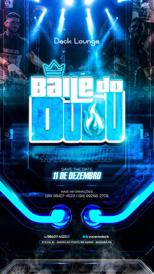 DBadalado's tweet photo. 🚨Boa noite galerinha.🔥
🎉Vem aí Baile do Dudu🔥
Com o retorno dos eventos e como uma coisa que eu sempre amei fazer. Estou preparando uma festinha top do meu aniversário dia 11 de Dezembro no Deck Lounge 🚀
#EXXQUECE🔥 https://t.co/iHf8uLYagE