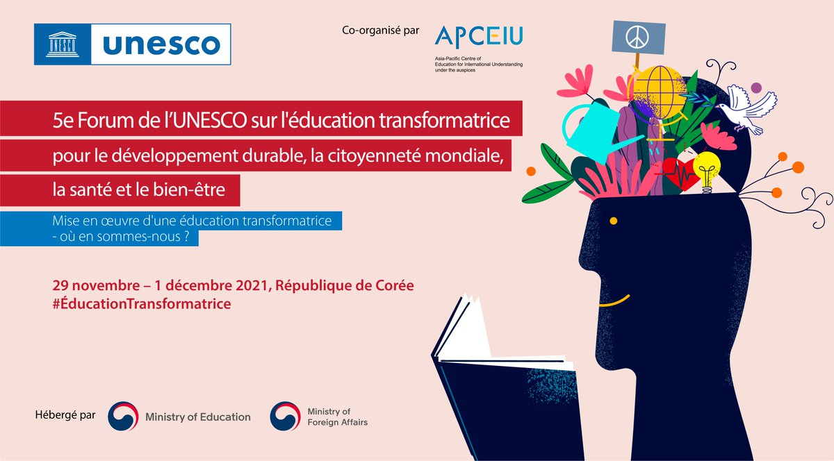 It’s day two of the 5th UNESCO Forum on Transformative Education for Sustainable Development, Global Citizenship, Health and Well-being. Join today’s exciting programme on how to transform education to transform the world.
<a href="/UNDP_Montenegro/">UNDP in Montenegro</a> 
<a href="/UNICEFEducation/">UNICEF Education</a> 
<a href="/UNICEFmne/">UNICEF Montenegro</a>