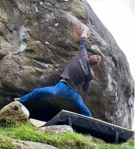 Ned Feehally has re-climbed the Main Vein sds on Y Clogfaen Caseg. He has suggested top end 8A+. Full story and footage in the usual place:
northwalesbouldering.com/newsitem.asp?n…