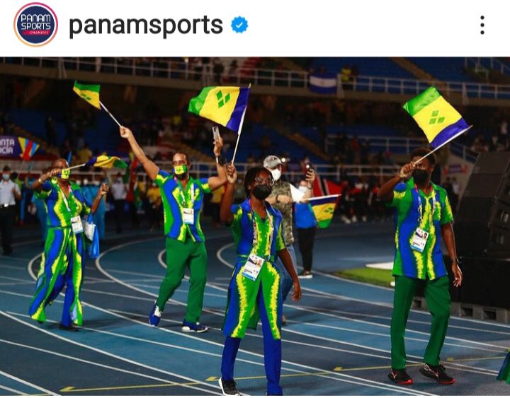 olympicsvg's tweet photo. Opening Ceremony at 1 Junior Pan American Games Cali, Colombia https://t.co/zAuvwm7jZe