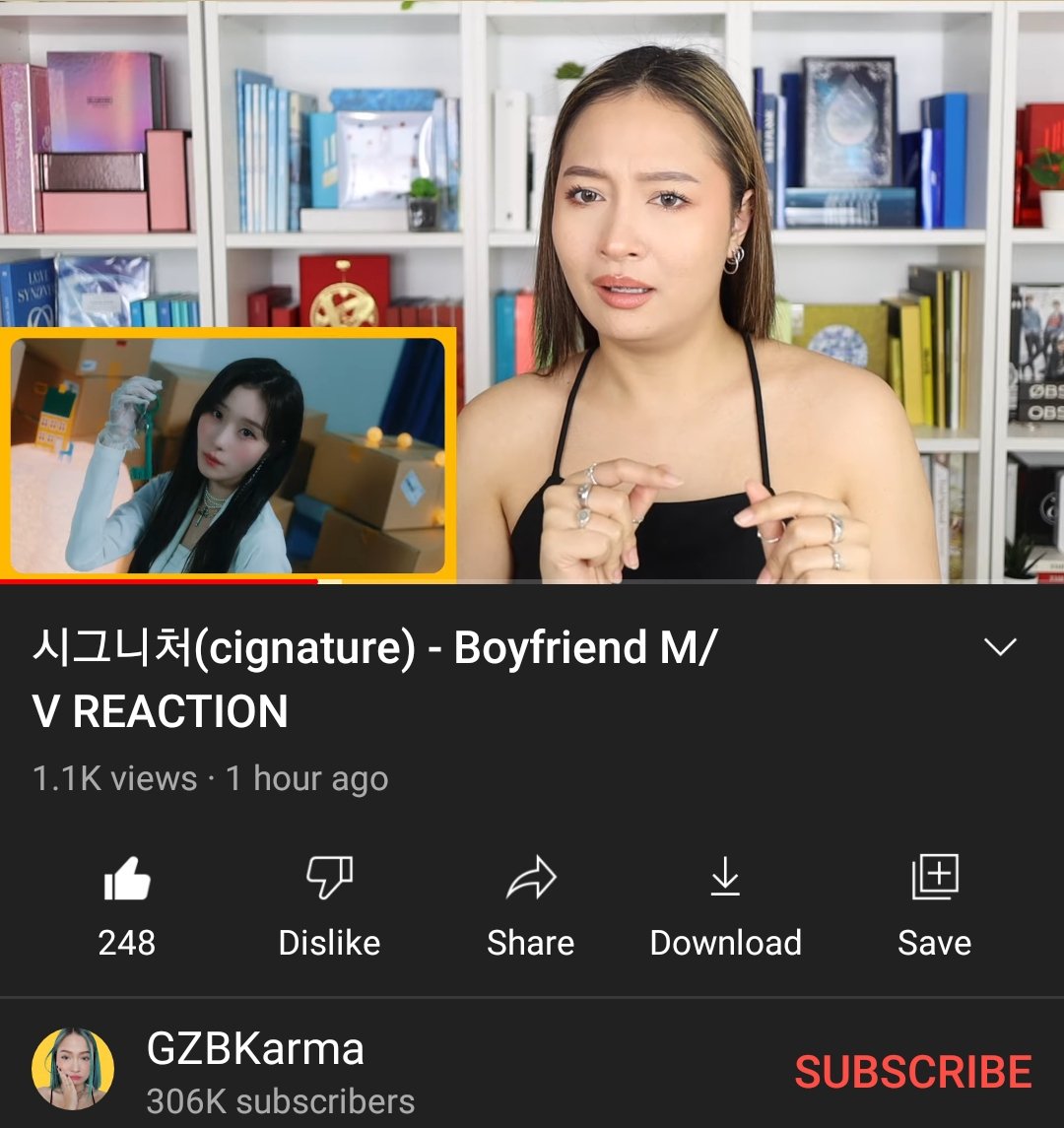 signfanuniverse's tweet photo. One of my fav ktubers reacted to #BOYFRIEND!!!! She said it was one of her favorite releases of this year!!! She even said it sounds like Red Velvets Psycho, and I totally agree!! #시그니처 #CIGNATURE #시그니처와_함께_쓸_다이어리 #cignature_with_dearmymoment #CIGNATUREIsHere https://t.co/orwbtdqvqu