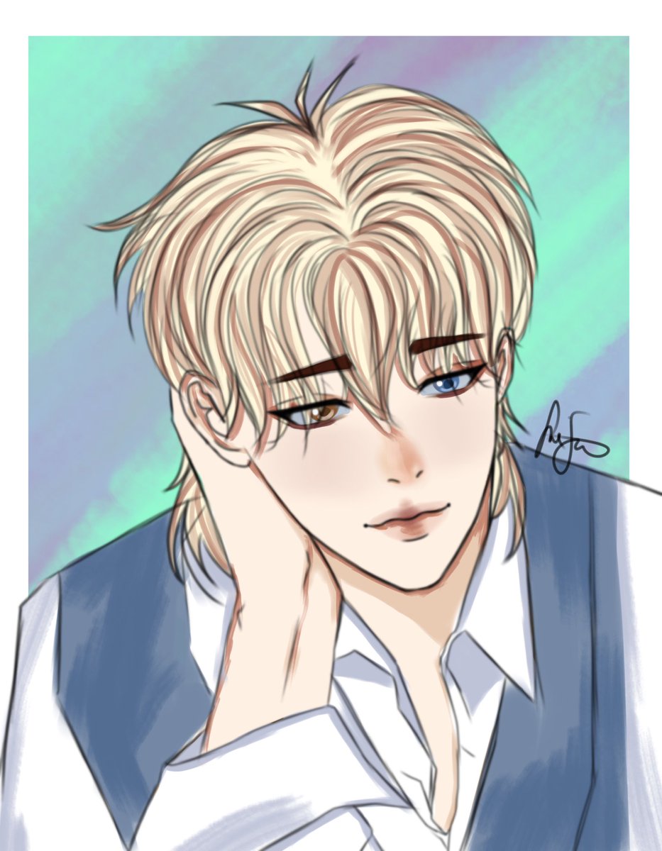 keysuuchan's tweet photo. good evening my dear beloved sacrifices.

since tomorrow is the start of my birthmonth, i have decided to commence my own DTIYS for my birthday nextweek (dec 8) using these blonde siblings.

you may see the rules below.
#dtiys #drawthisinyourstyle #art 
#FingersforKeysu https://t.co/SpeVwkHtm1