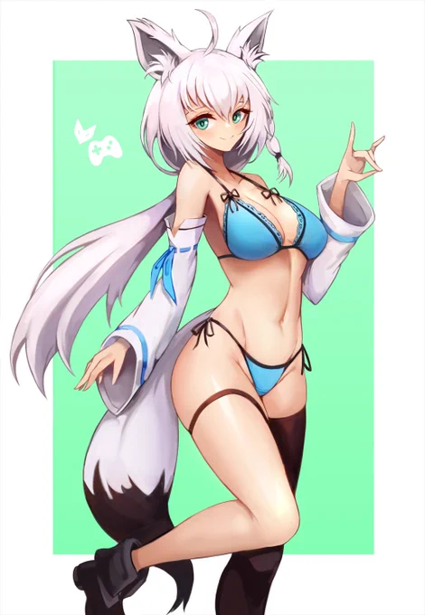 #絵フブキ
Shirakami Fubuki
시라카미 후부키 
