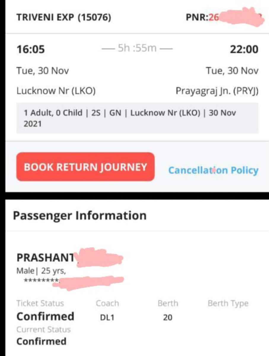 ImPJ_BeingHuman's tweet photo. @PiyushGoyal @RailMinIndia @drm_drmizn .. Today is my journey even I'm in Triveni Express Train No. -15076. I got the 20no. Seat in DL1 coach on reservation against 2S. What I found there is only 10 seats available in the DL -1 coach #shameful
#incomvenience. Take Action plz https://t.co/pKnRQb5Obn