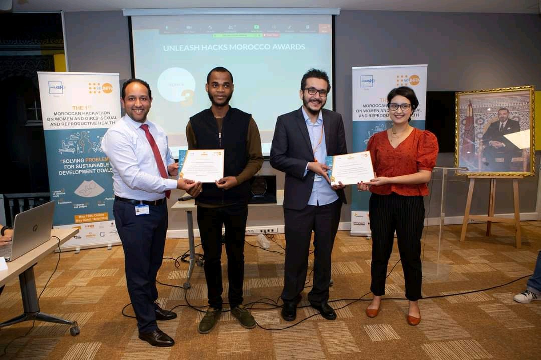 MoroccanCISE's tweet photo. #TBT #UnleashHacksMorocco

UNLEASH - Innovation lab for SDGs, in its #1rst Moroccan Hackathon on Women and Girls' sexual and reproductive health, that covered the #sdg5 and #sdg3, where I was invited as mentor and jury member. https://t.co/usL5kdqr6Y