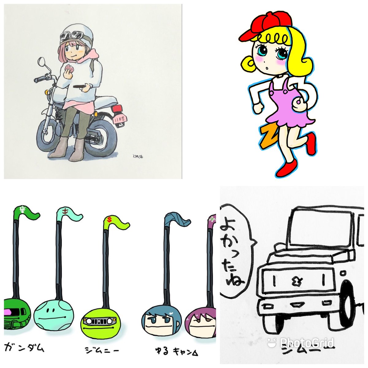 #今月描いた絵を晒そう 