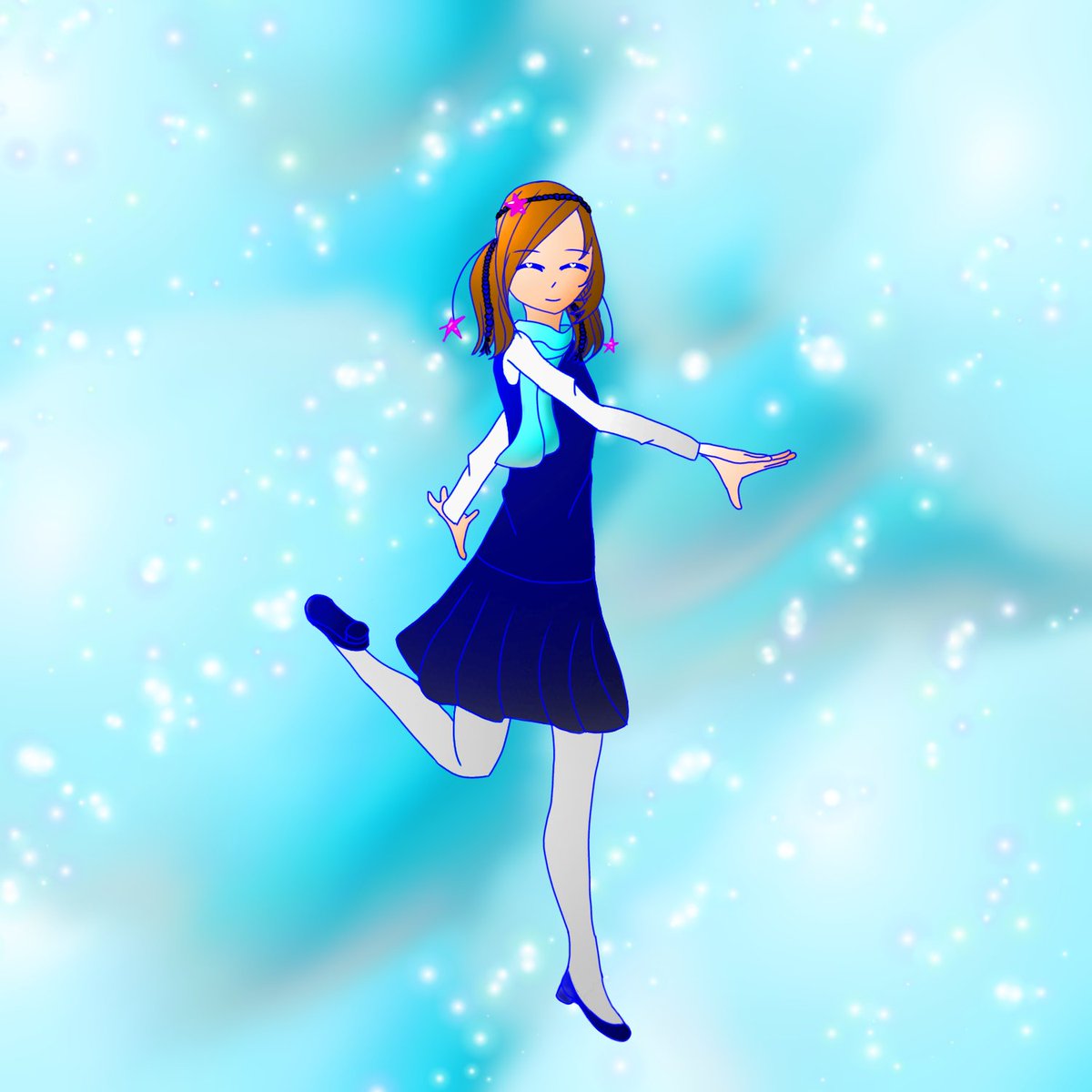 dxshika's tweet photo. This is me in the sixth grade at school
#art
#draw 
#school
#schoolart
#oc
#originalcharacter
#color
#pictures https://t.co/iY5iQScveE