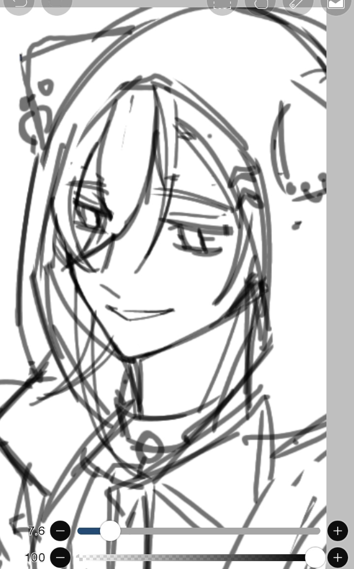 Kumeni2's tweet photo. I want to finish this but coloring is my pain https://t.co/8Qm1s2l1xI