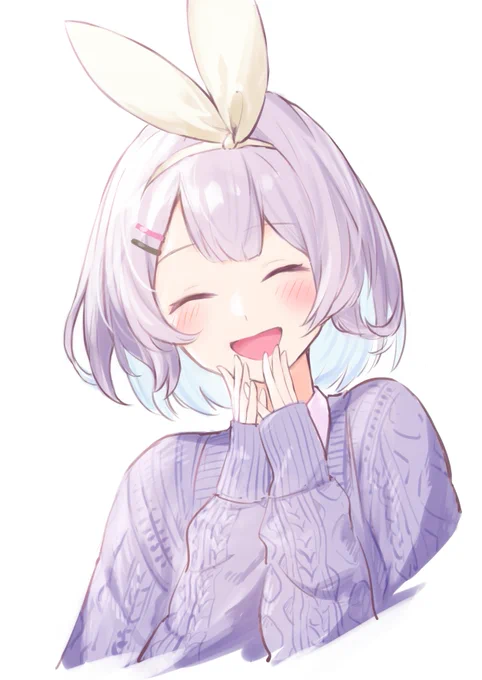 幸あれ～!❄️💜
#Bora_art 